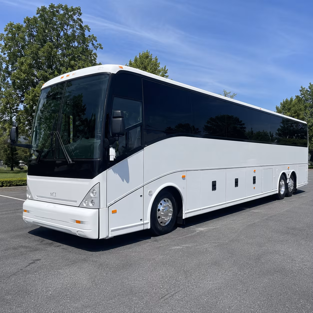 bus rental options for largo trips