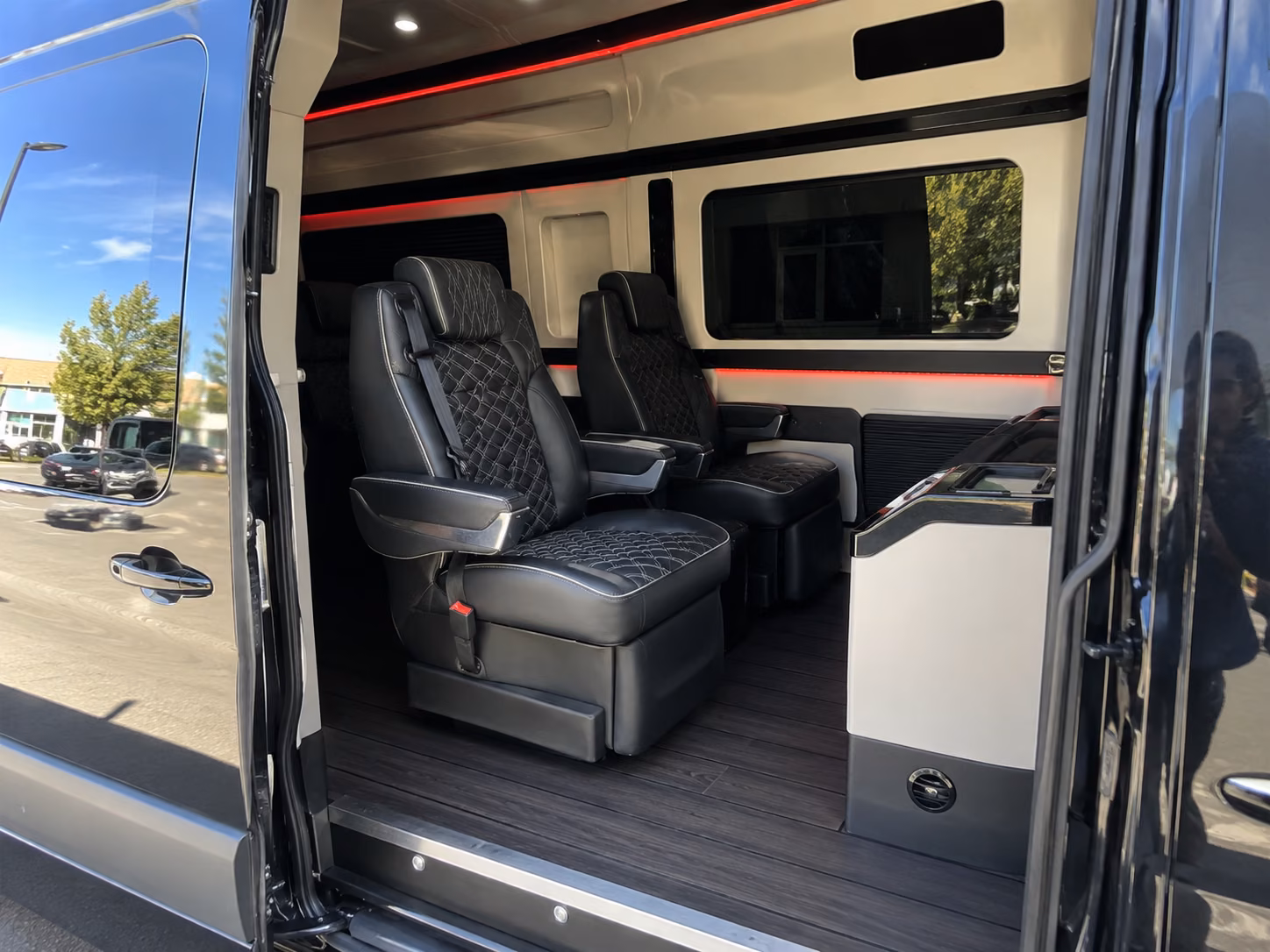 largo concert transportation onboard seating